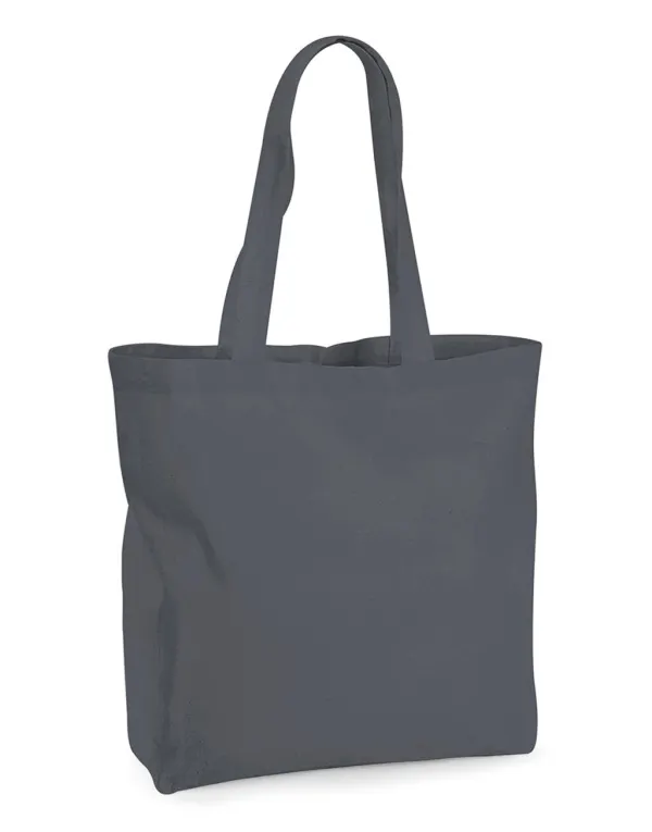 Organic Premium Cotton Maxi Tote porté — vue 2