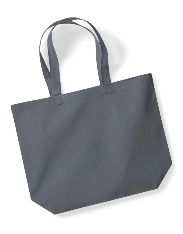 Organic Premium Cotton Maxi Tote porté — vue 3