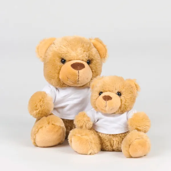 Ours en peluche avec t-shirt porté — vue 3
