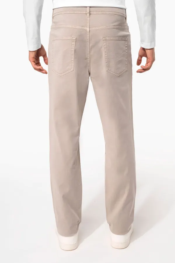 Pantalon 5 poches homme porté — vue 1