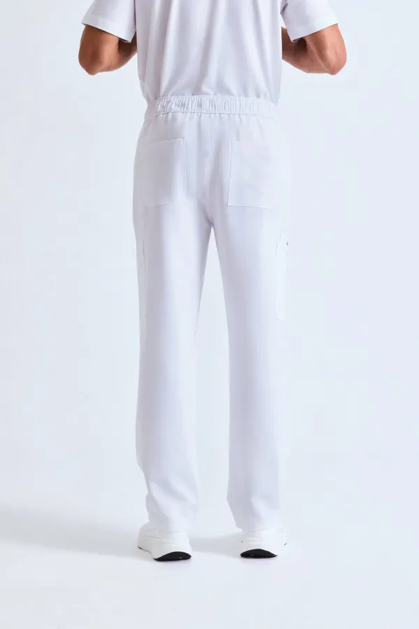 Pantalon cargo stretch homme porté — vue 2