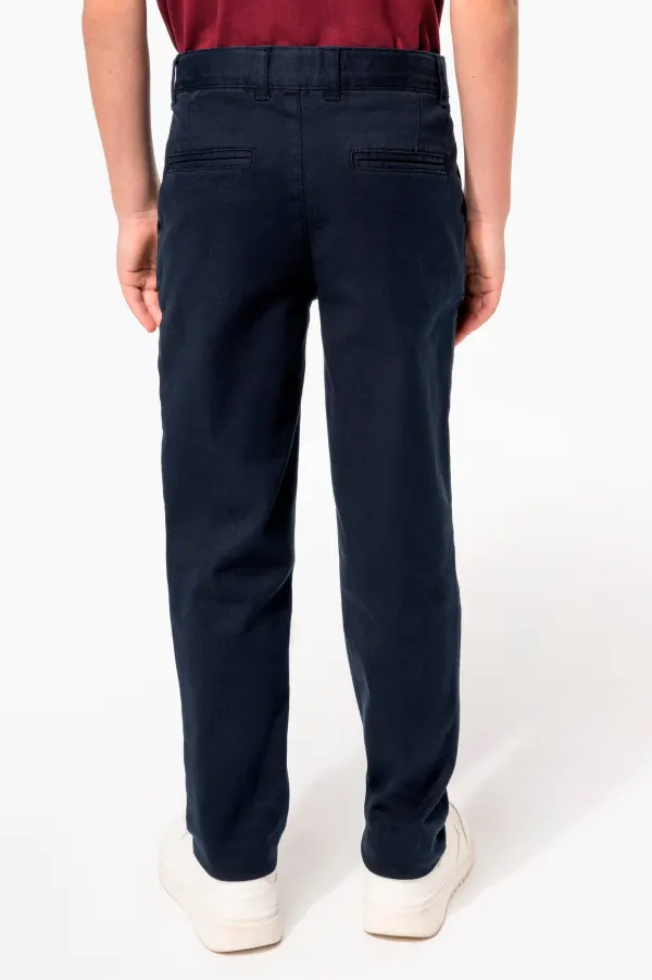 Pantalon chino garçon porté — vue 1