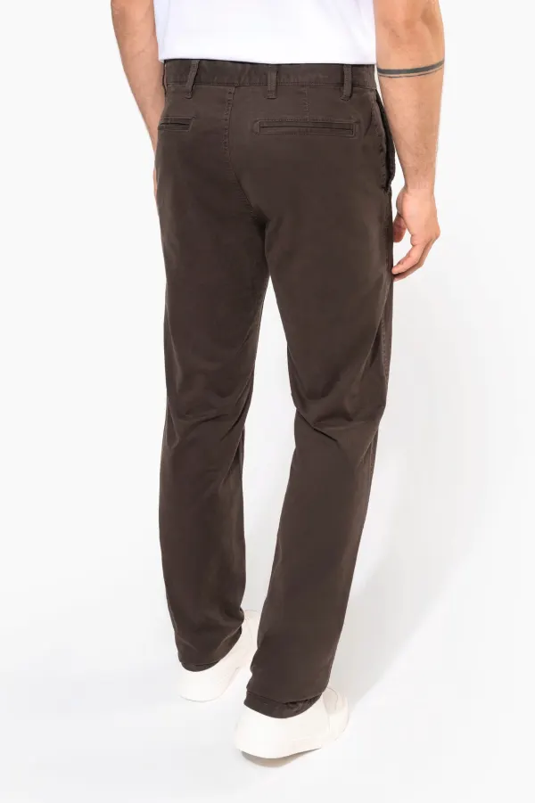 Pantalon chino homme porté — vue 1