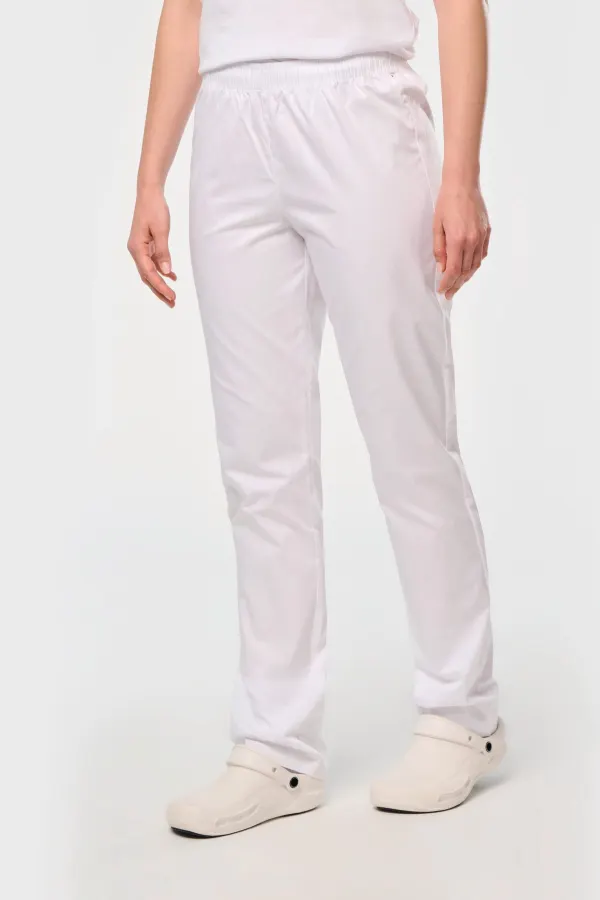 Pantalon coton unisexe porté — vue 3