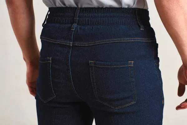Pantalon de chef artisan porté — vue 4