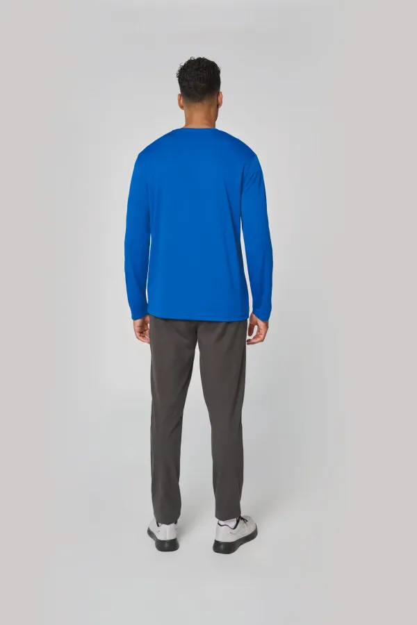 Pantalon de jogging en coton léger unisexe porté — vue 4