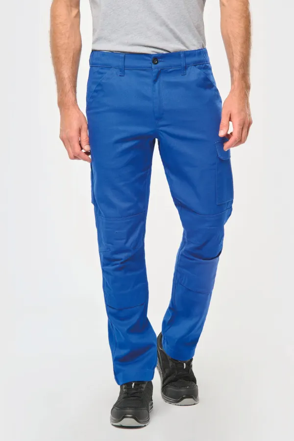 Pantalon de travail multipoches homme (WK740) porté — vue 2