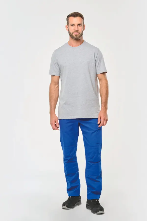 Pantalon de travail multipoches homme (WK740) porté — vue 4