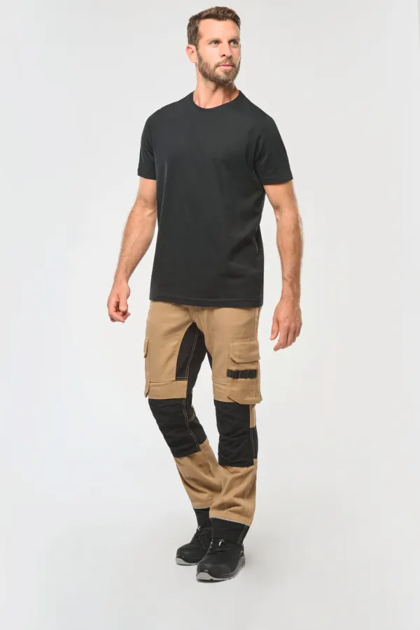Pantalon de travail performance recyclé homme porté — vue 2