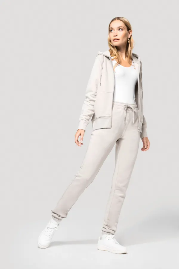 Pantalon jogging écoresponsable femme porté — vue 2