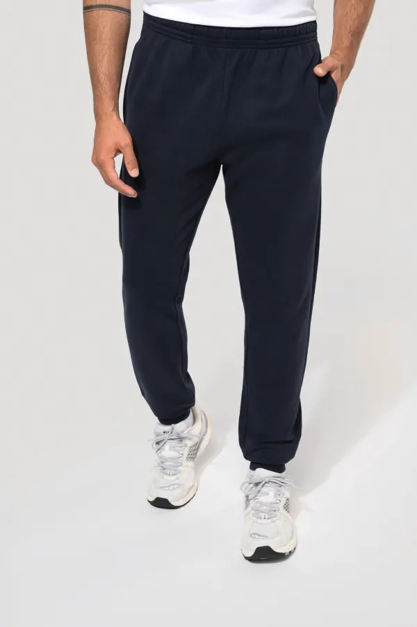 Pantalon molleton unisexe porté — vue 1