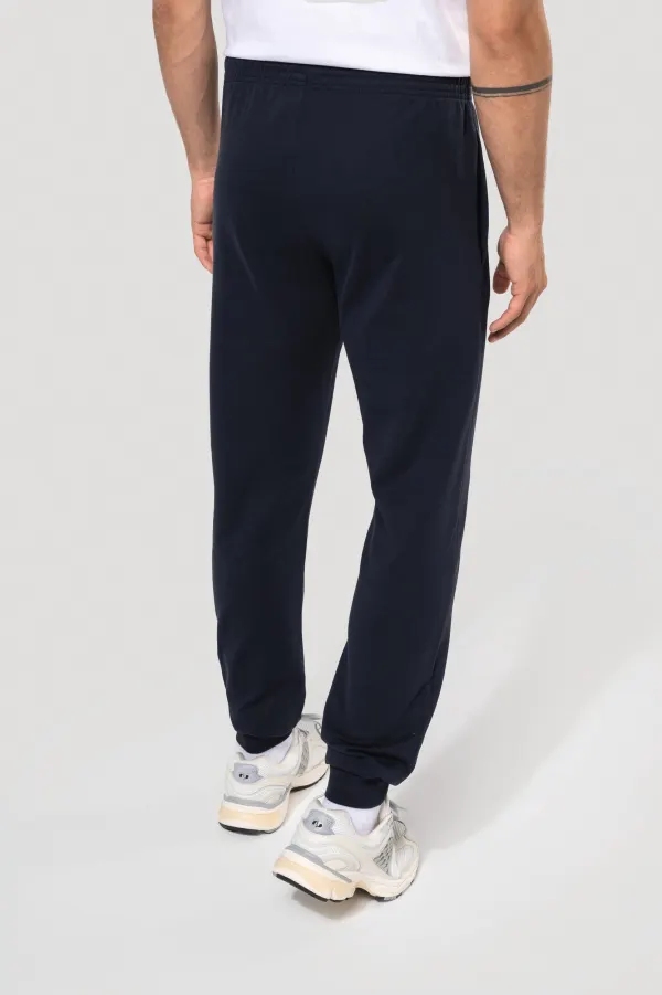 Pantalon molleton unisexe porté — vue 2