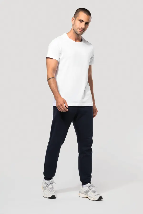 Pantalon molleton unisexe porté — vue 3
