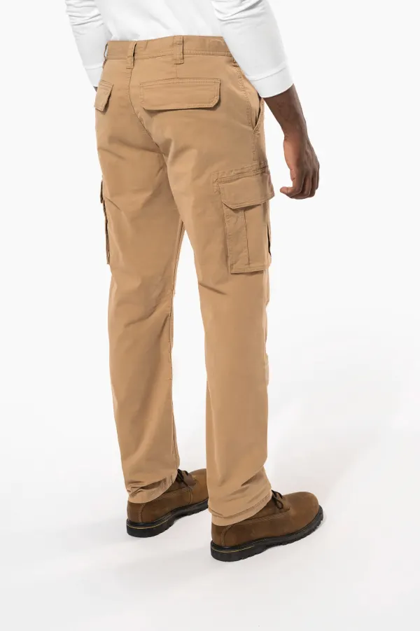 Pantalon multipoches homme porté — vue 1