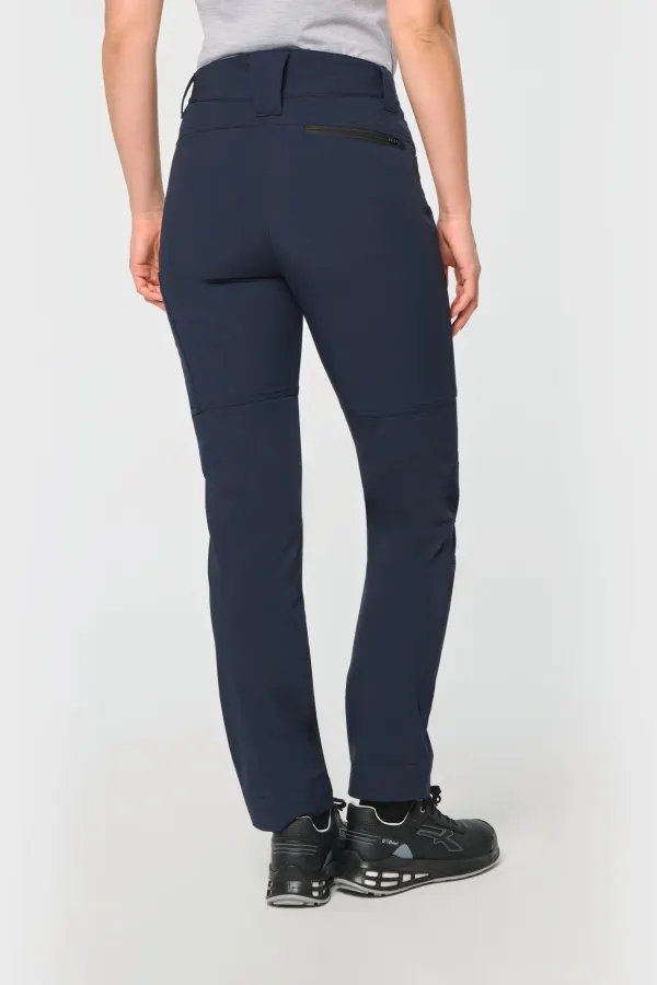 Pantalon recyclé stretch femme porté — vue 1