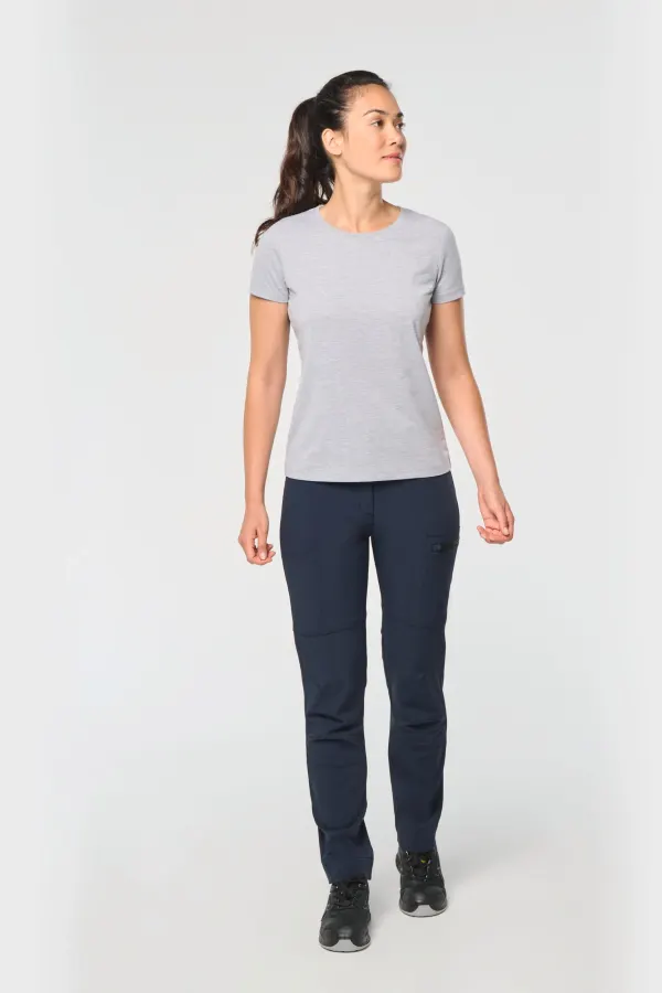 Pantalon recyclé stretch femme porté — vue 3