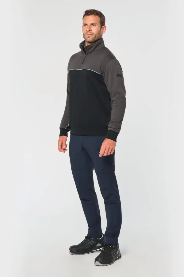 Pantalon recyclé stretch homme porté — vue 2