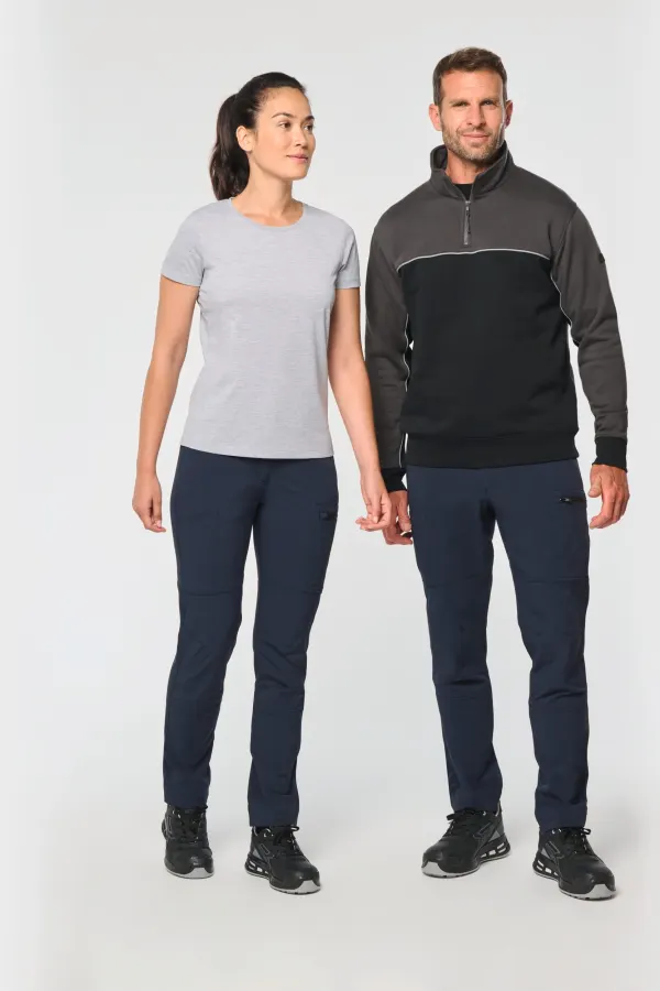 Pantalon recyclé stretch homme porté — vue 4
