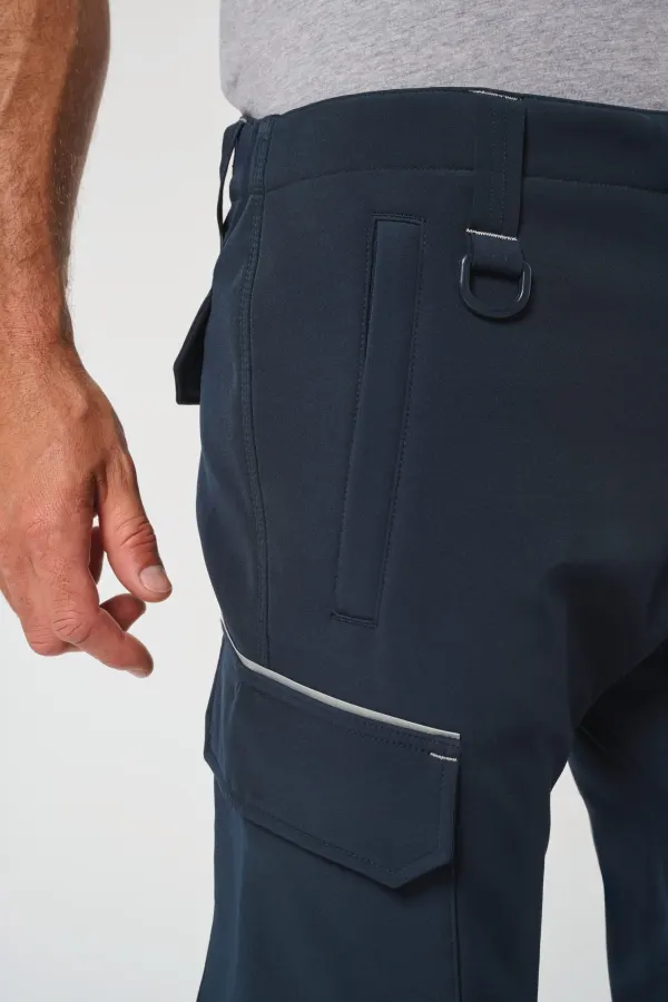 Pantalon softshell homme porté — vue 4