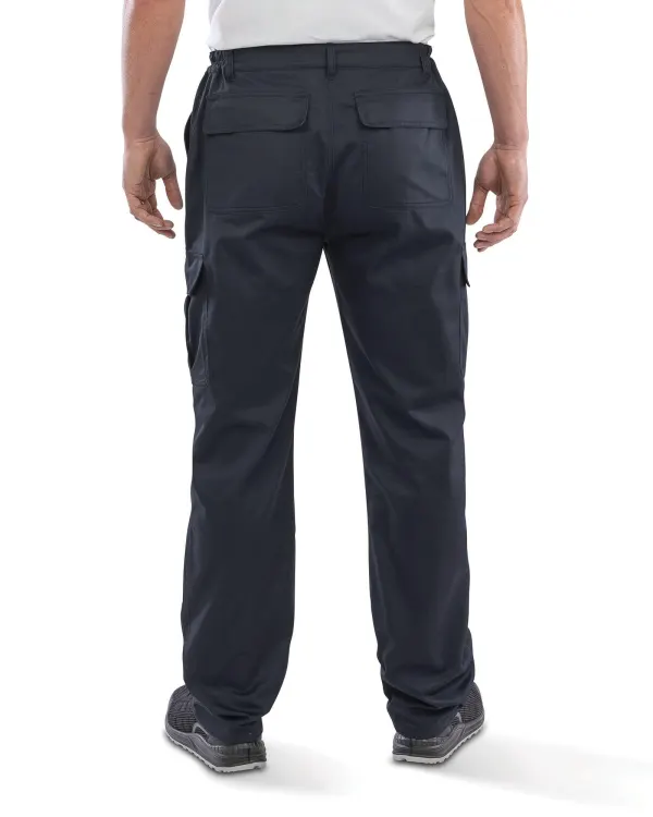 Pantalon utilitaire work-guard recyclé porté — vue 4