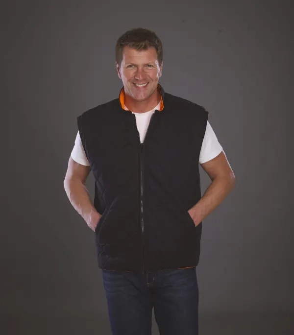 Parka de sécurité haute visibilité 7 en 1 porté — vue 3