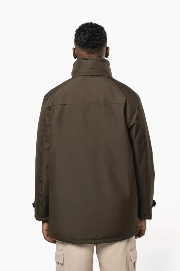 Parka doublure matelassée porté — vue 1