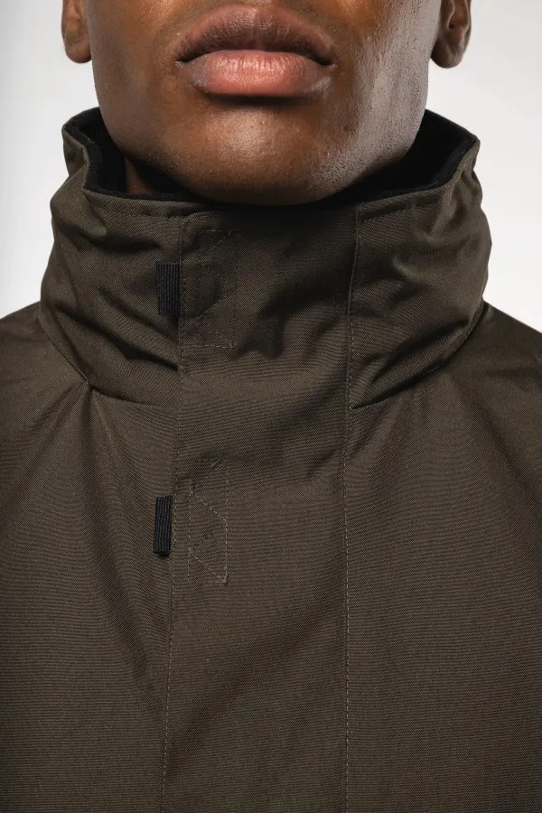 Parka doublure matelassée porté — vue 2