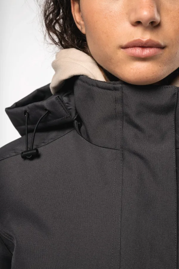 Parka femme porté — vue 3