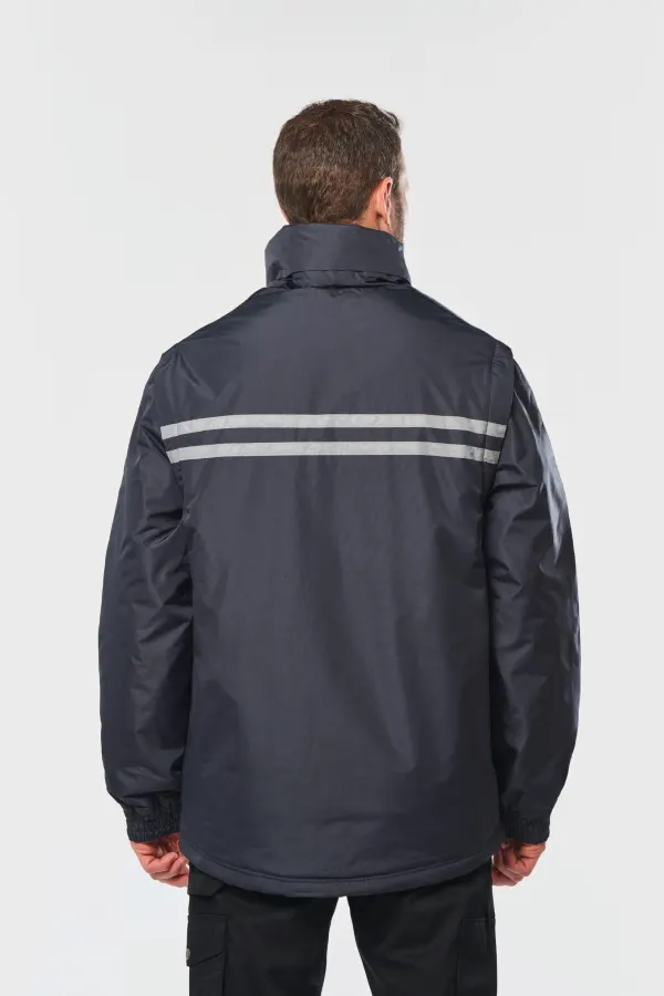 Parka workwear manches amovibles homme porté — vue 1