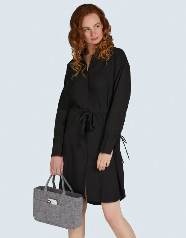 Pocket Felt Shopper porté — vue 1