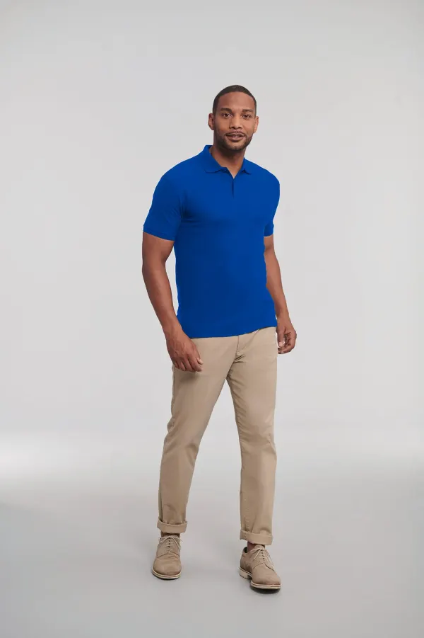 Polo homme Authentic Eco porté — vue 3