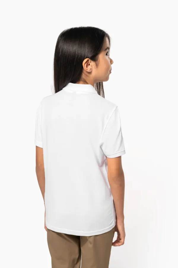 Polo manches courtes enfant (K292) porté — vue 1