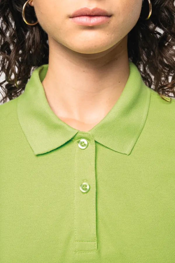 Polo manches courtes femme (K242) porté — vue 4