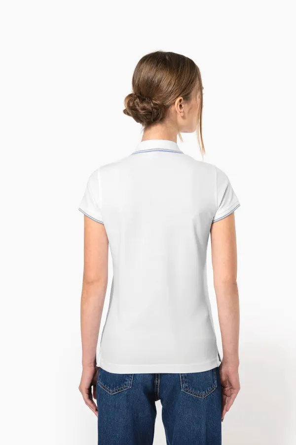 Polo manches courtes femme (K251) porté — vue 1