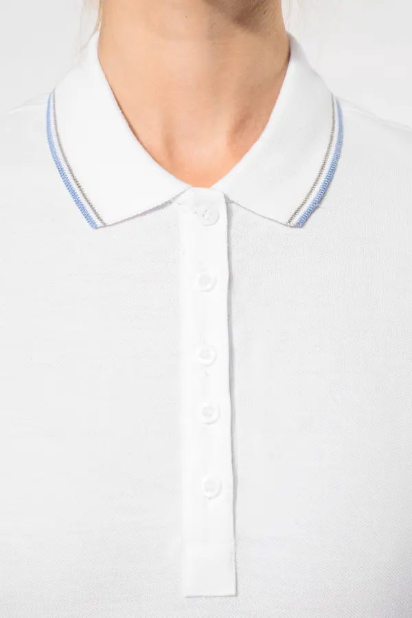 Polo manches courtes femme (K251) porté — vue 3