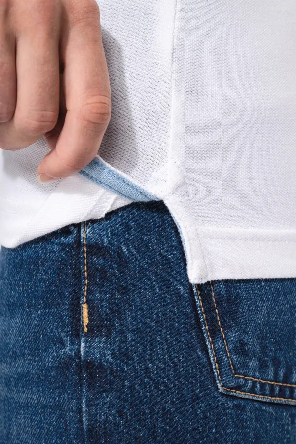 Polo manches courtes femme (K251) porté — vue 4