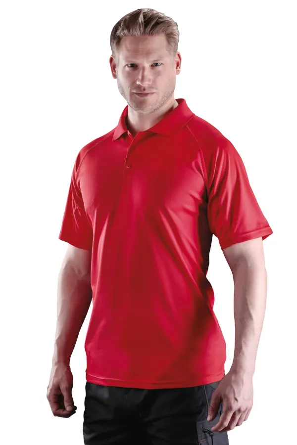 Polo performance "Aircool" porté — vue 1