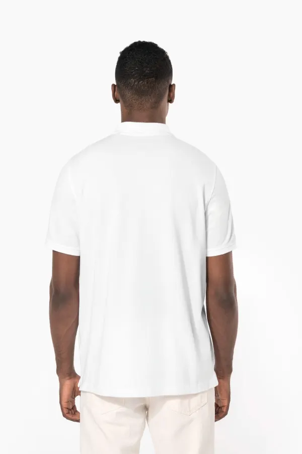 Polo piqué Bio180 homme porté — vue 1