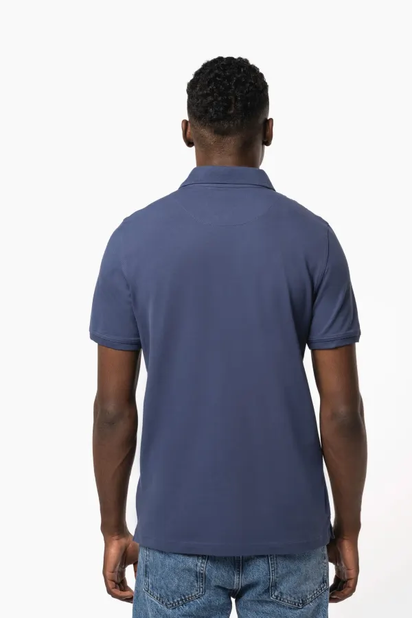 Polo piqué manches courtes homme (K239) porté — vue 1