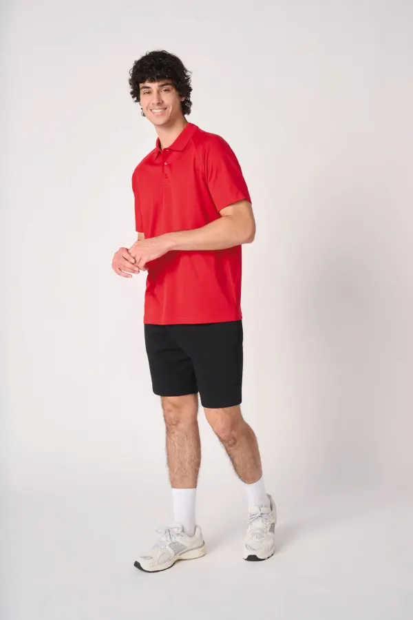 Polo sport homme porté — vue 4