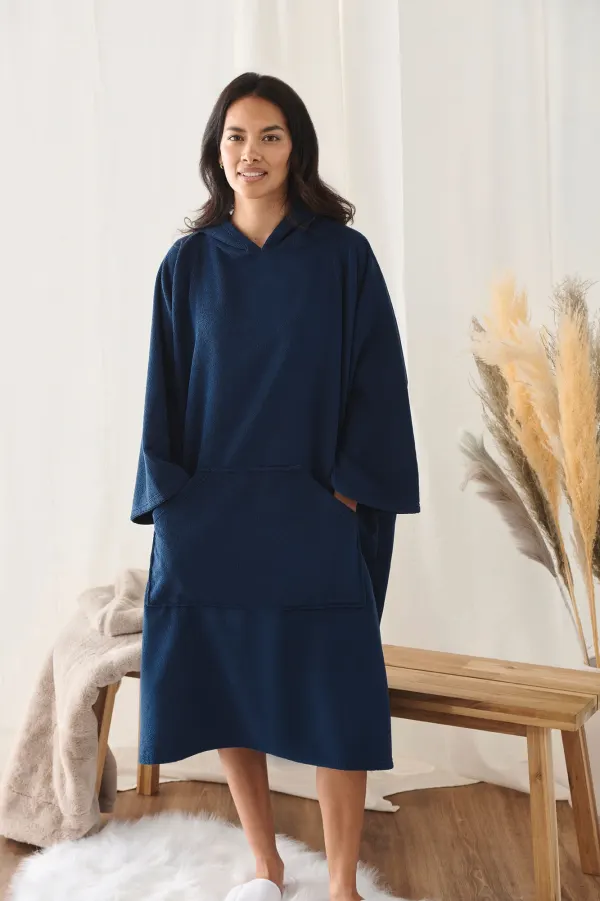 Poncho éponge porté — vue 1