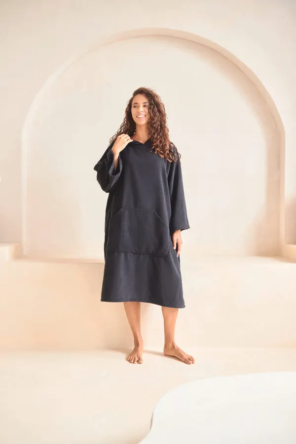 Poncho éponge porté — vue 2