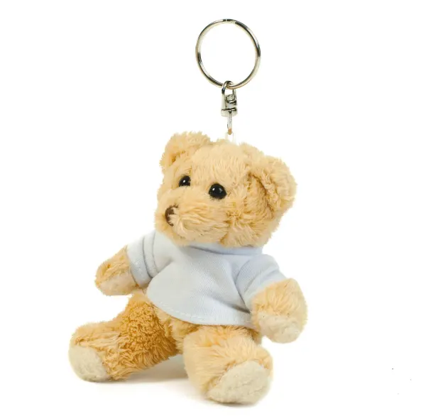 Porte-clé peluche ours Binx porté — vue 1