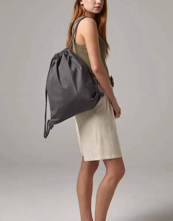 Premium Cotton Gymsac porté — vue 1