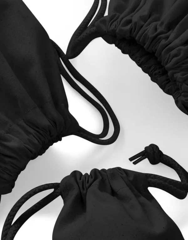 Premium Cotton Stuff Bag porté — vue 3