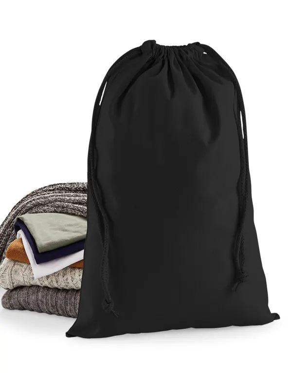 Premium Cotton Stuff Bag porté — vue 4