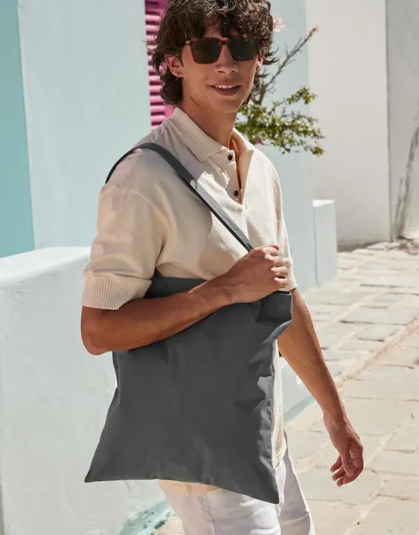 Premium Cotton Tote porté — vue 1