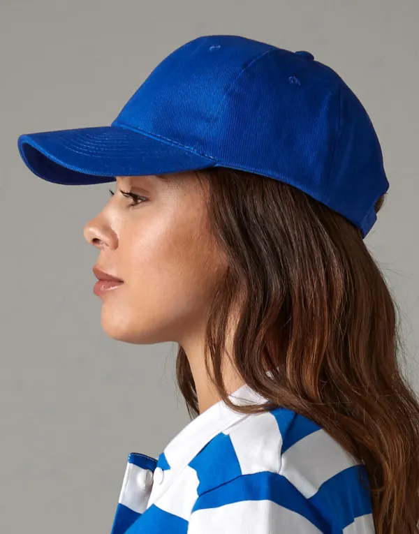 Pro-Style Heavy Brushed Cotton Cap porté — vue 1