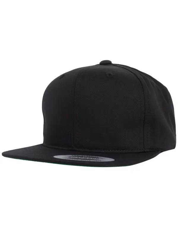 Pro-Style Twill Snapback Youth Cap porté — vue 3