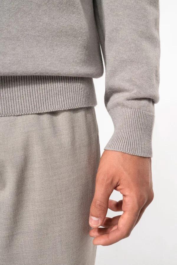 Pull col rond porté — vue 4